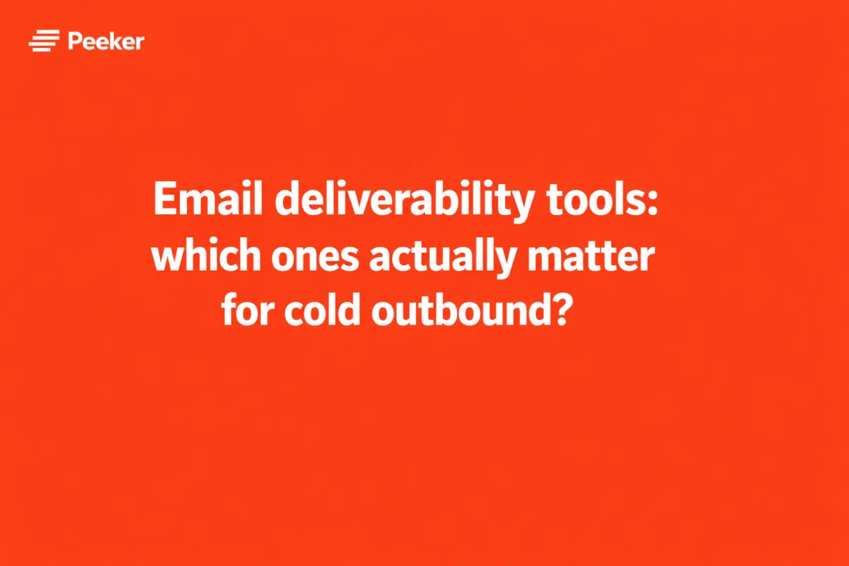 Email deliverability tools: what they are and how to choose the right one