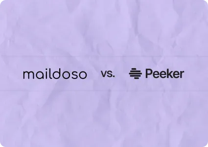Peeker vs Maildoso: which inbox provider protects your campaigns?
